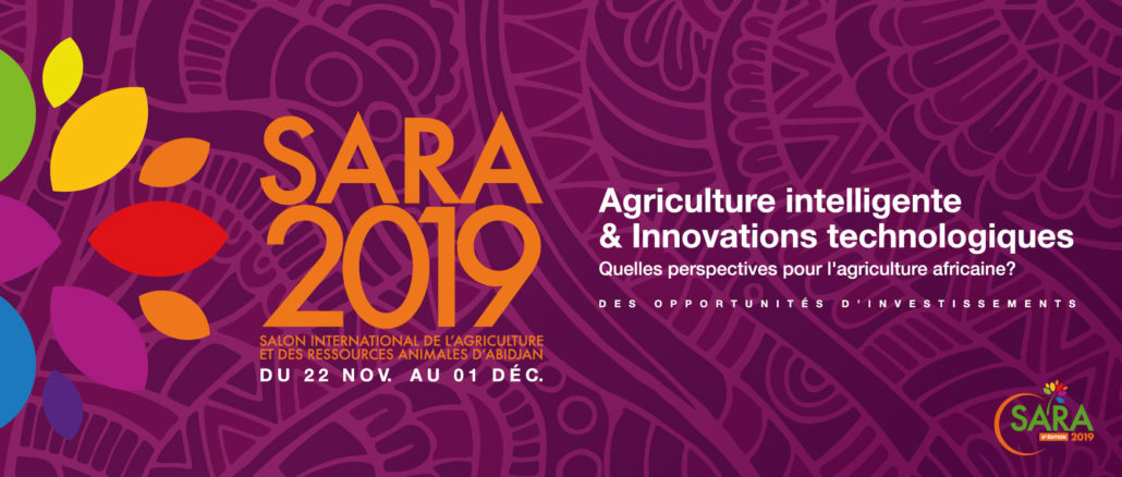 Affiche officielle du SARA 2019